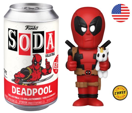 Figurine Funko Soda Deadpool [Marvel] Deadpool (Canette Rouge) [Chase]