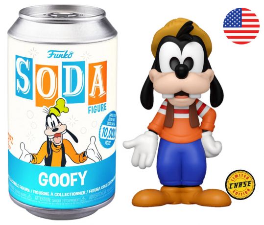 Figurine Funko Soda Disney Dingo (Canette Bleue) [Chase]