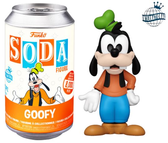 Figurine Funko Soda Disney Dingo (Canette Orange)