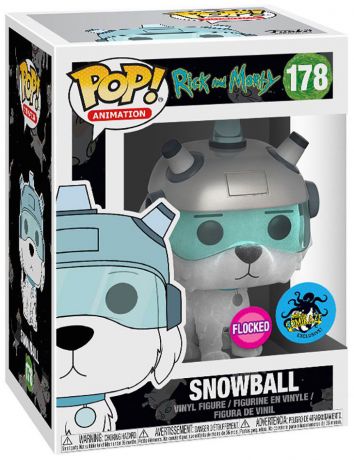 Figurine Funko Pop Rick et Morty #178 Snowball - Flocké