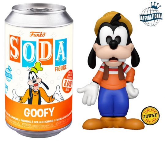 Figurine Funko Soda Disney Dingo (Canette Orange) [Chase]