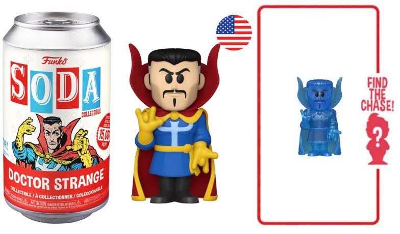 Figurine Funko Soda Marvel Comics Doctor Strange (Canette Rouge)