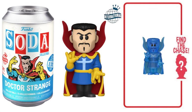 Figurine Funko Soda Marvel Comics Doctor Strange (Canette Bleue)