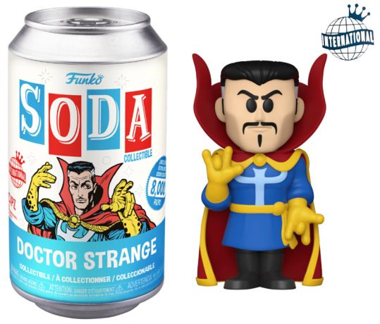 Figurine Funko Soda Marvel Comics Doctor Strange (Canette Bleue)