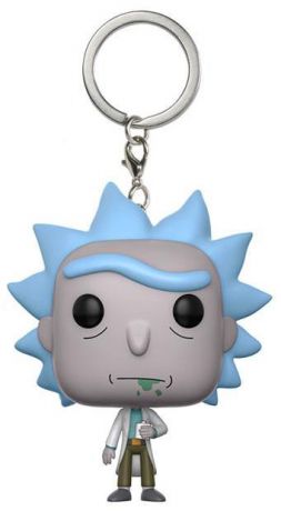 Figurine Funko Pop Rick et Morty Rick - Porte-clés