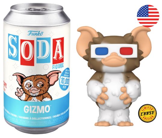 Figurine Funko Soda Gremlins Gizmo (Canette Bleue) [Chase]