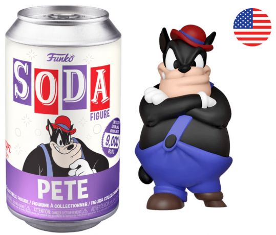 Figurine Funko Soda Disney Pete (Canette Violette)
