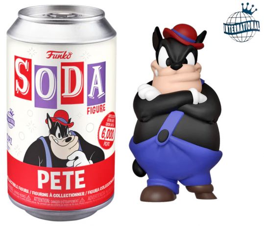 Figurine Funko Soda Disney Pete (Canette Rouge)