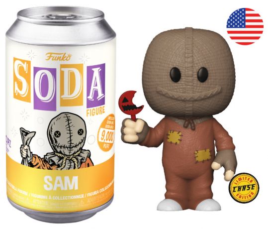 Figurine Funko Soda Trick 'r Treat Sam (Canette Jaune) [Chase]