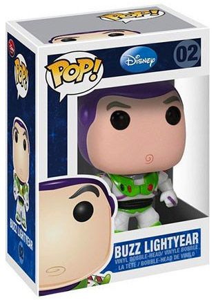 Figurine Funko Pop Disney #02 Buzz l'Eclair - Bobble Head