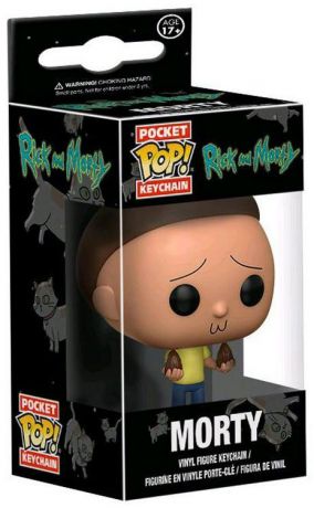 Figurine Funko Pop Rick et Morty Morty - Porte-clés