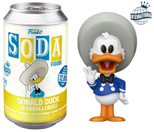 Figurine Funko Soda Disney Donald Duck - 3 Caballeros (Canette Jaune)