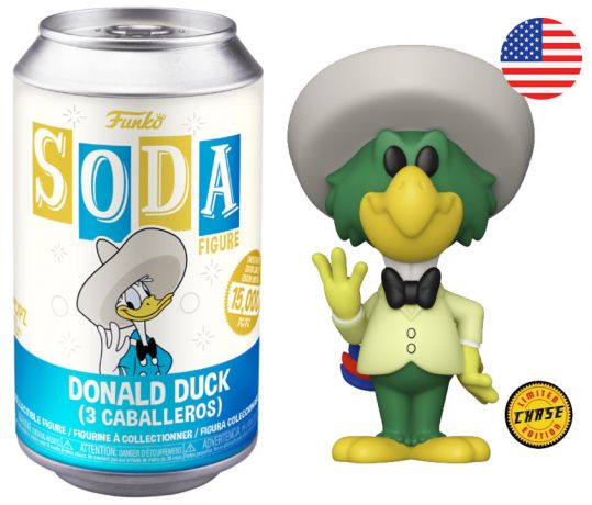 Figurine Funko Soda Disney Donald Duck - 3 Caballeros (Canette Bleue) [Chase1]