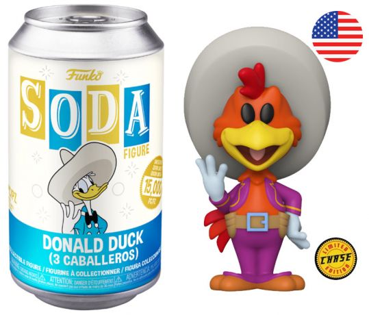 Figurine Funko Soda Disney Donald Duck - 3 Caballeros (Canette Bleue) [Chase2]