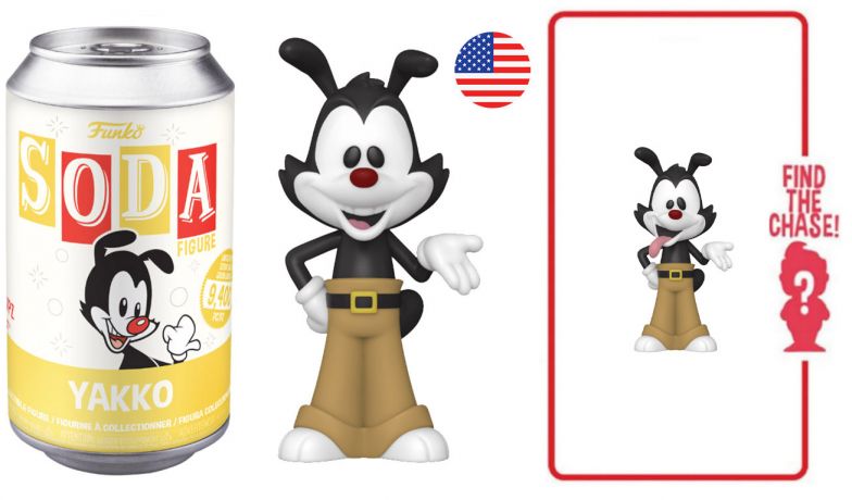 Figurine Funko Soda Les Animaniacs Yakko (Canette Jaune)