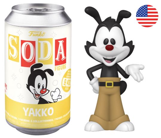 Figurine Funko Soda Les Animaniacs Yakko (Canette Jaune)