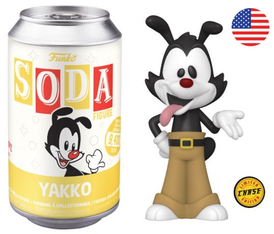 Figurine Funko Soda Les Animaniacs Yakko (Canette Jaune) [Chase]