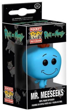 Figurine Funko Pop Rick et Morty Mr. Meeseeks - Porte-clés