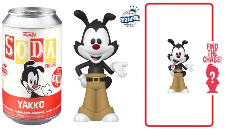 Figurine Funko Soda Les Animaniacs Yakko (Canette Rouge)