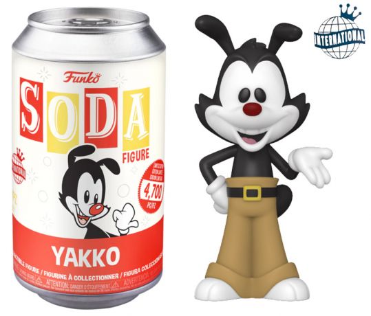 Figurine Funko Soda Les Animaniacs Yakko (Canette Rouge)