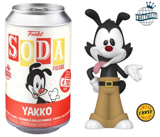 Figurine Funko Soda Les Animaniacs Yakko (Canette Rouge) [Chase]