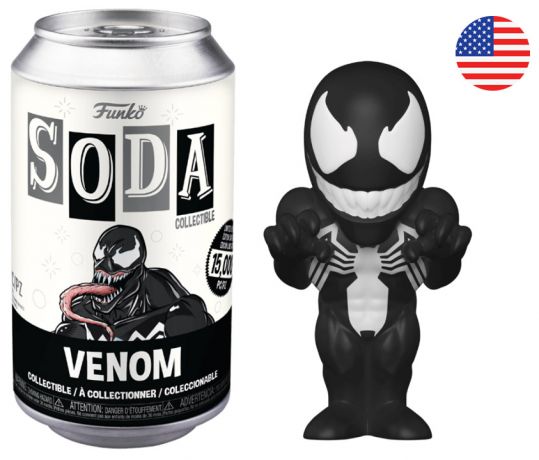 Figurine Funko Soda Marvel Comics Venom (Canette Noire)