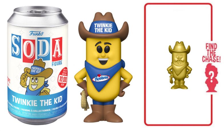 Figurine Funko Soda Icônes de Pub Twinkie The Kid (Canette Bleue)