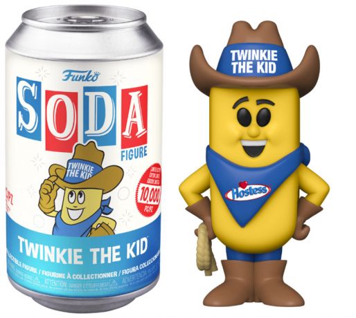 Figurine Funko Soda Icônes de Pub Twinkie The Kid (Canette Bleue)