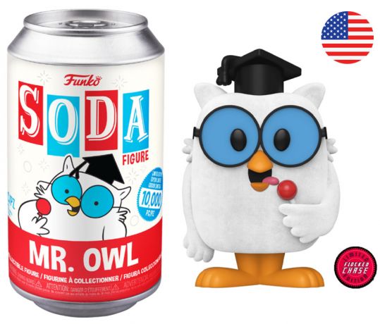 Figurine Funko Soda Icônes de Pub Mr. Owl (Canette Rouge) [Chase]