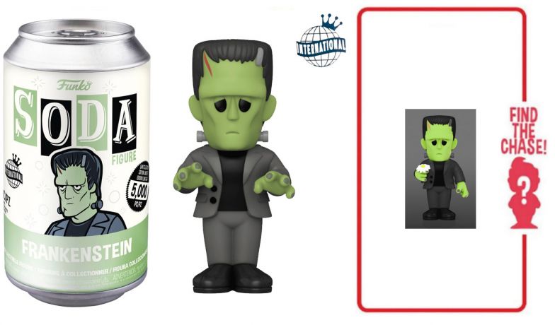 Figurine Funko Soda Universal Monsters Frankenstein (Canette Verte)