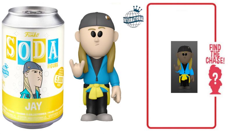 Figurine Funko Soda Comic Book Men Jay (Canette Jaune)