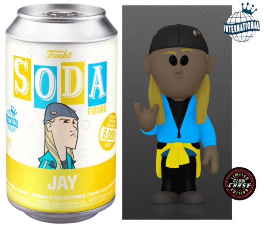 Figurine Funko Soda Comic Book Men Jay (Canette Jaune) [Chase]