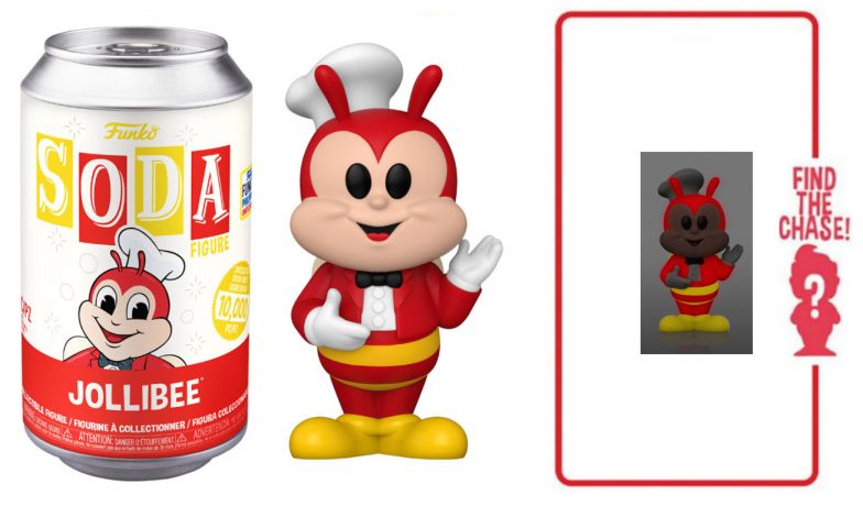 Figurine Funko Soda Icônes de Pub Jollibee (Canette Rouge)