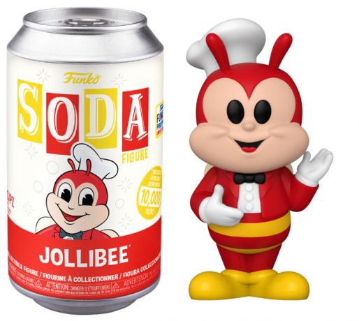 Figurine Funko Soda Icônes de Pub Jollibee (Canette Rouge)