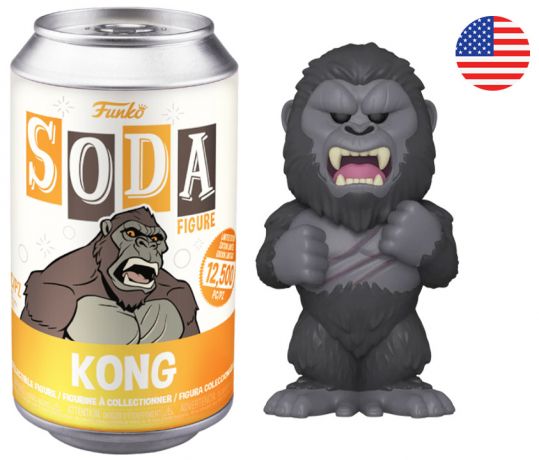 Figurine Funko Soda Godzilla vs Kong Kong (Canette Orange)