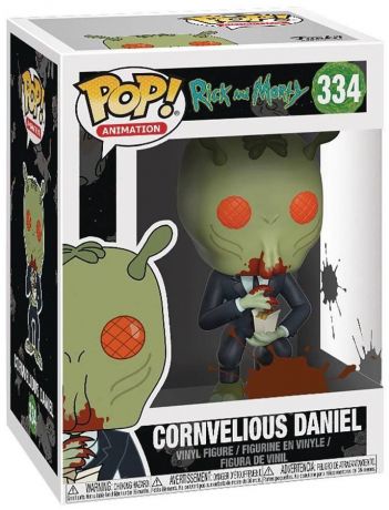 Figurine Funko Pop Rick et Morty #334 Cornvelious Daniel