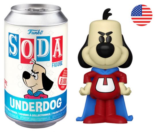 Figurine Funko Soda Underdog Underdog (Canette Bleue)
