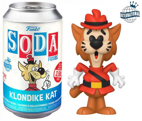 Figurine Funko Soda Underdog Klondike Kat (Canette Bleue)