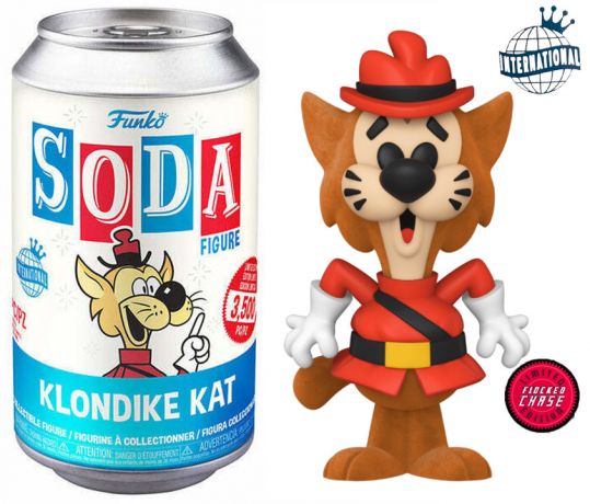 Figurine Funko Soda Underdog Klondike Kat (Canette Bleue) [Chase]