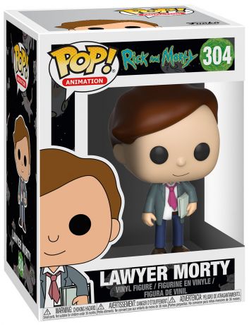 Figurine Funko Pop Rick et Morty #304 Morty Avocat