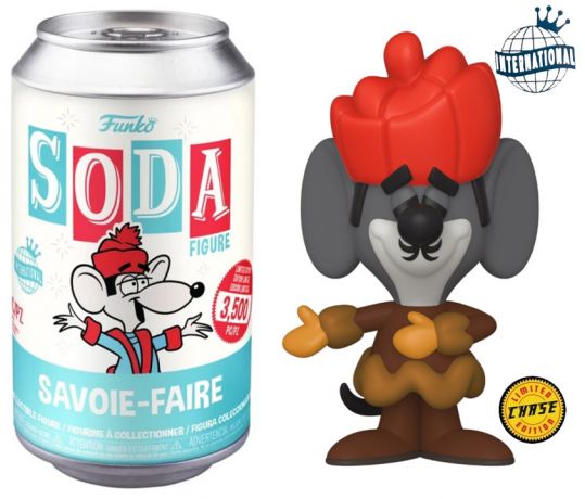 Figurine Funko Soda Underdog Savoie-Faire (Canette Bleue) [Chase]