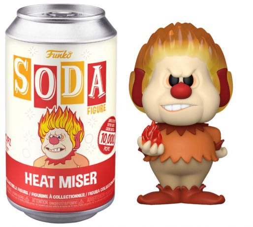 Figurine Funko Soda L'année sans Père Noël Heat Miser (Canette Rouge)