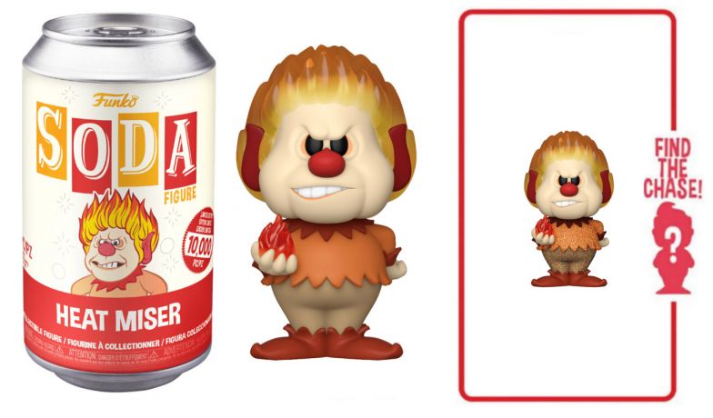 Figurine Funko Soda L'année sans Père Noël Heat Miser (Canette Rouge)