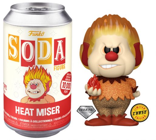 Figurine Funko Soda L'année sans Père Noël Heat Miser (Canette Rouge) [Chase]