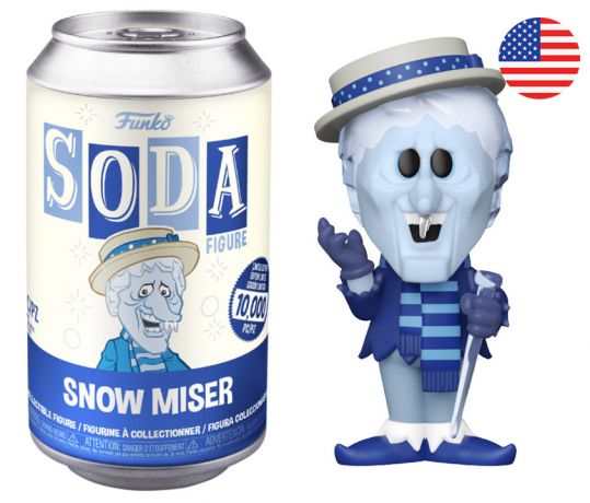 Figurine Funko Soda L'année sans Père Noël Snow Miser (Canette Bleue)