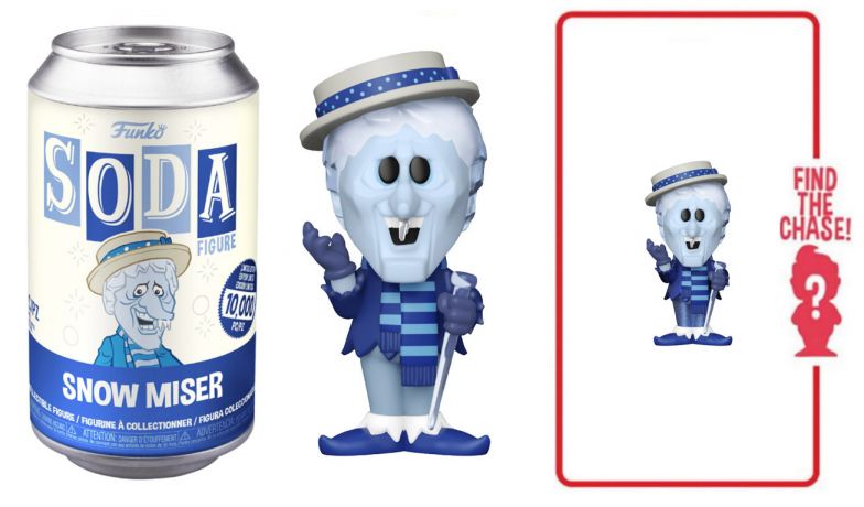 Figurine Funko Soda L'année sans Père Noël Snow Miser (Canette Bleue)