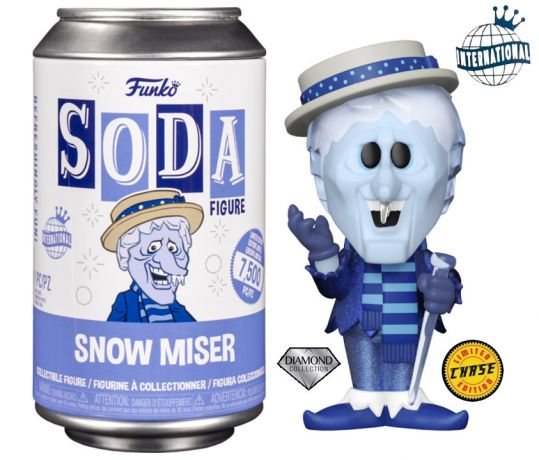 Figurine Funko Soda L'année sans Père Noël Snow Miser (Canette Bleue) [Chase]