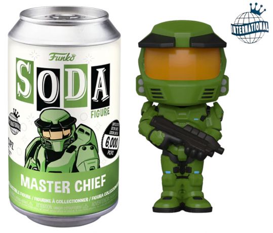 Figurine Funko Soda Halo Master Chief (Canette Verte)