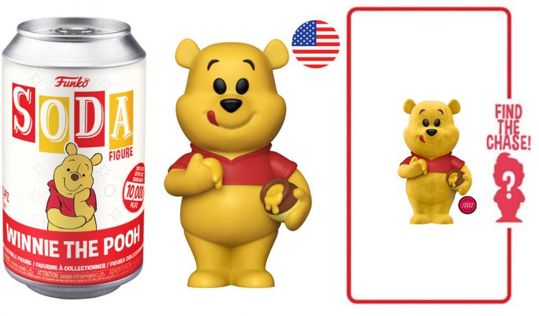 Figurine Funko Soda Winnie l'Ourson [Disney] Winnie l'Ourson (Canette Rouge)