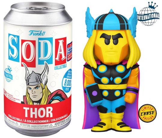Figurine Funko Soda Marvel Comics Thor (Canette Rouge) [Chase]